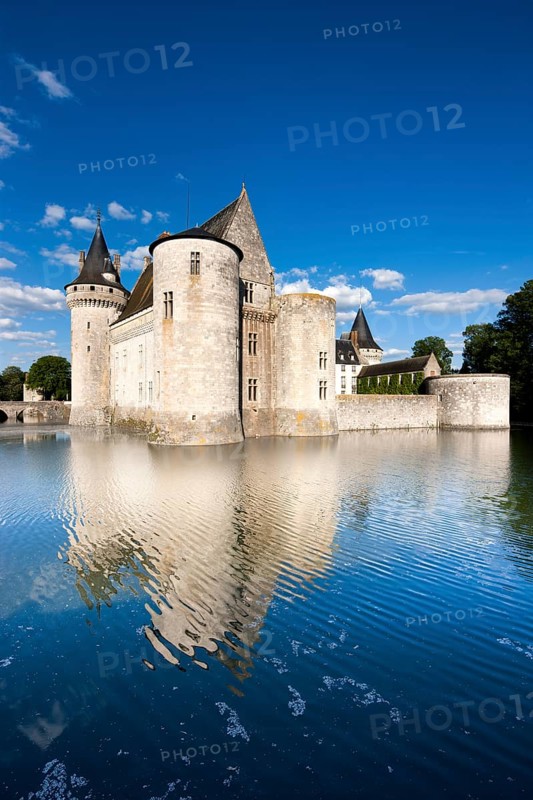 Moated castle