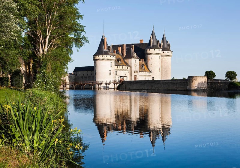 Moated castle