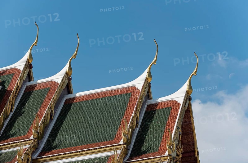 Roof of Phra Maha Prasat building