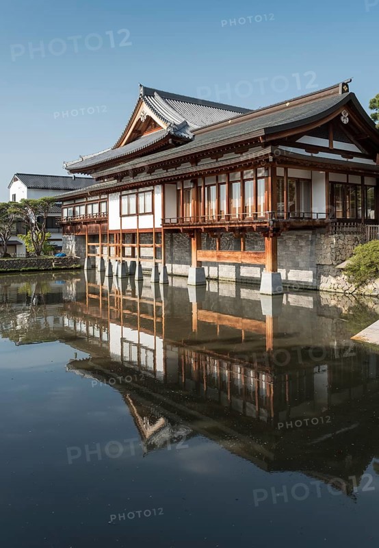 Daikanjin Temple and Hosho Pond near Zenko-ji