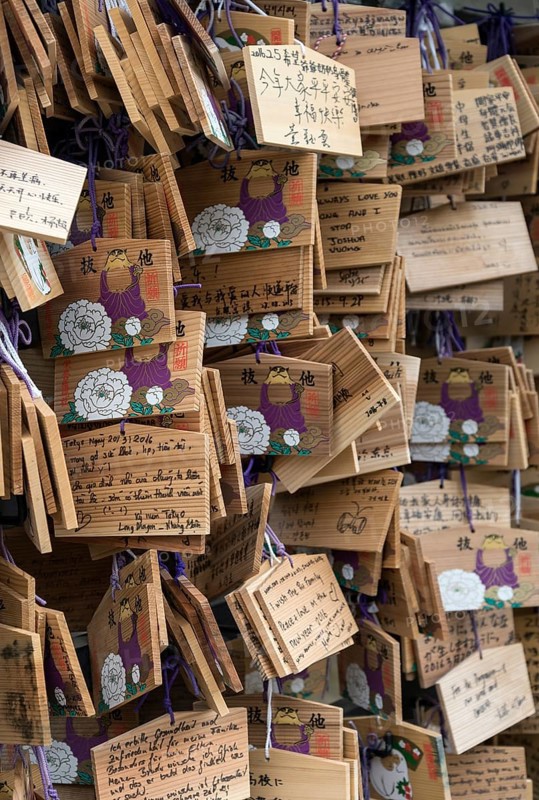 Wooden wish plaques