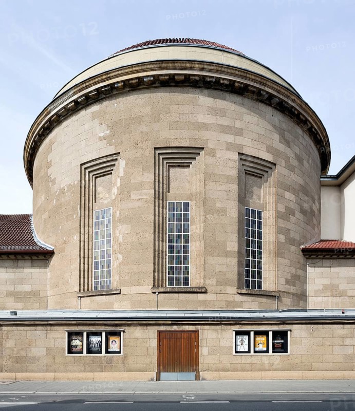 Former New Synagogue of the Jewish community of Offenbach in 1916