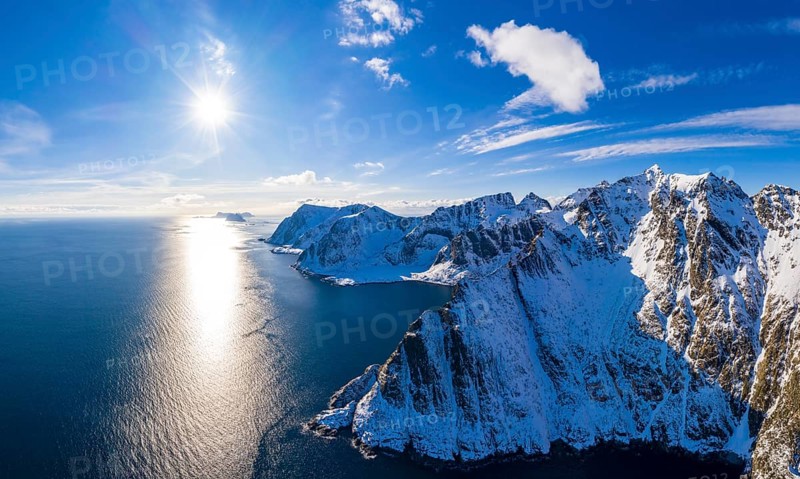 View at A i Lofoten in direction Vaeroy