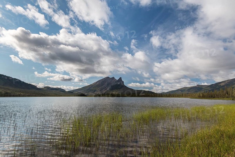 Mount Sukakpak and tundral landscape