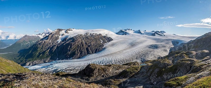 Exit Glacier and Harding Icefield
