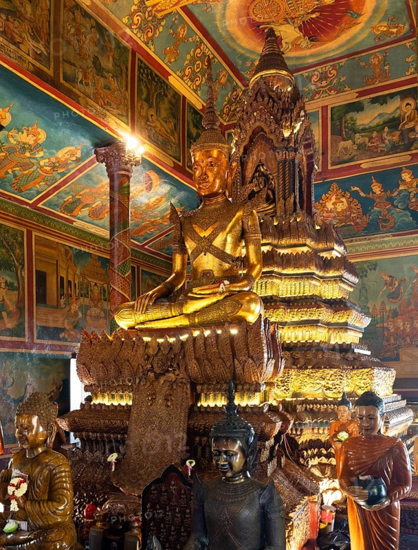 Gilt Bronze Buddha