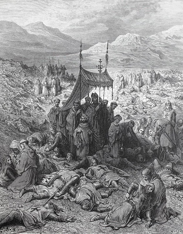 The Siege of Antioch during the First Crusade in 1097 and 1098