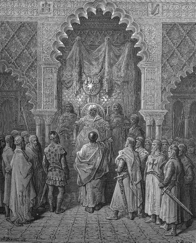 Peace agreement between Richard I. of England and Salaheddin