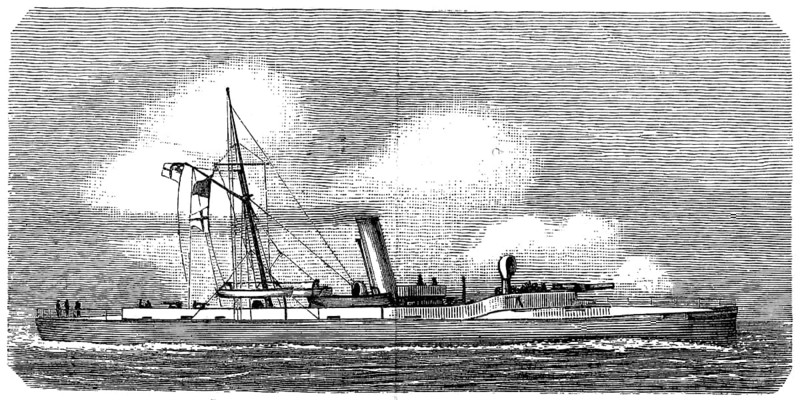 Tank gunboat Brummer of the German Imperial Navy