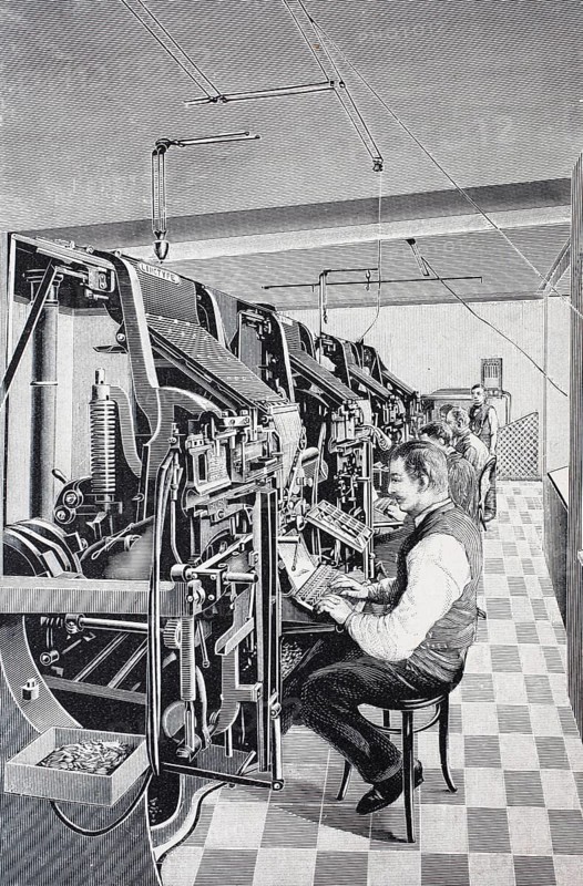 Linotype Simplex machine