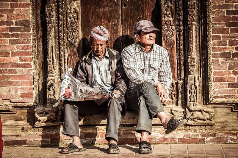 Two men