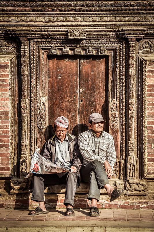 Two men