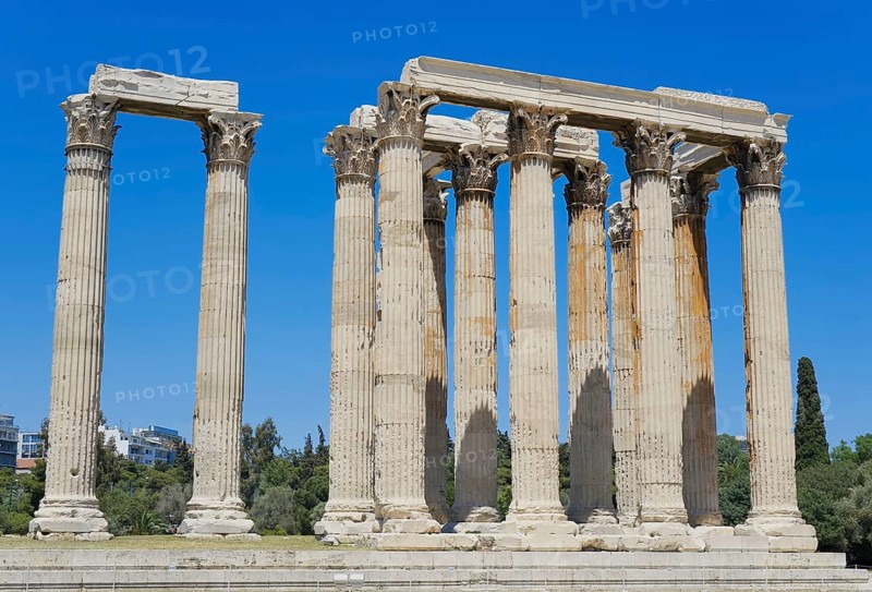 Ruins of Temple of Olympian Zeus