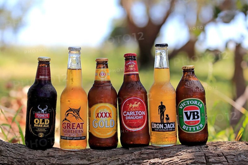 Different Australian beer brands