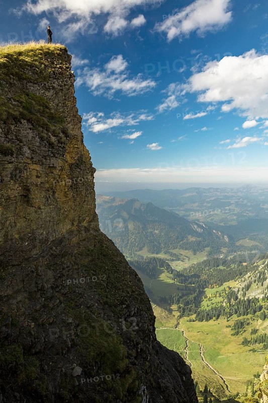 Hikers on Diedamskopf