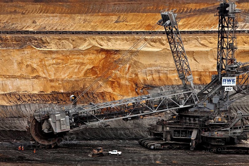 Bucket wheel excavators 282 in Inden opencast mine