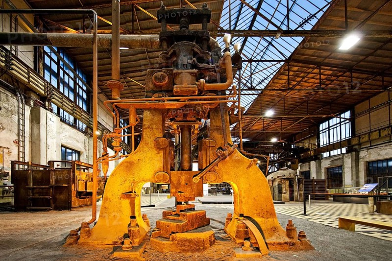 Steam Hammer in the Blower Hall