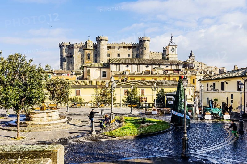 View of the castle Orsini-Odescalchi