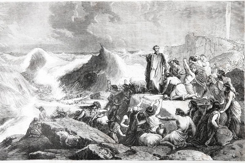 Pharaoh's Fall in the Red Sea