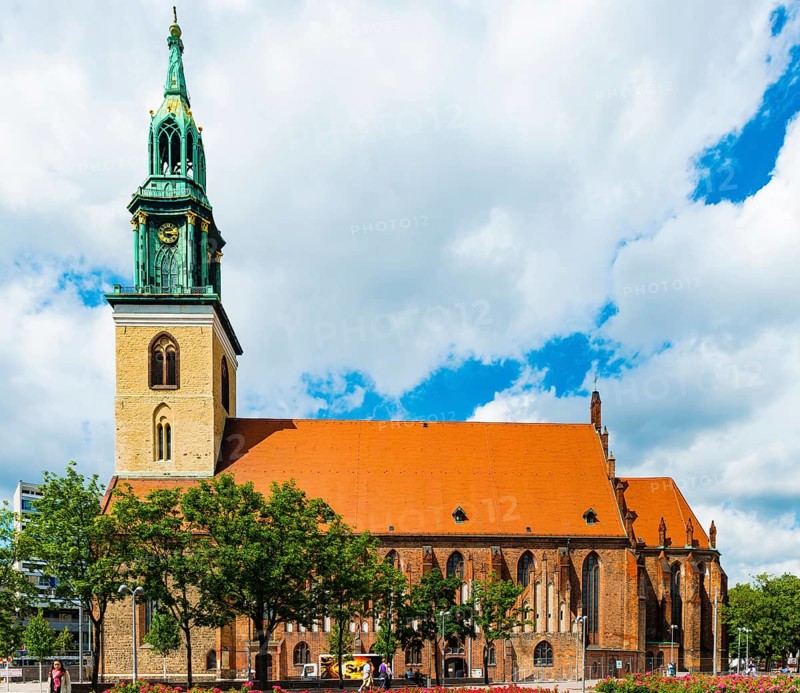 St. Mary's Church in Alexanderplatz