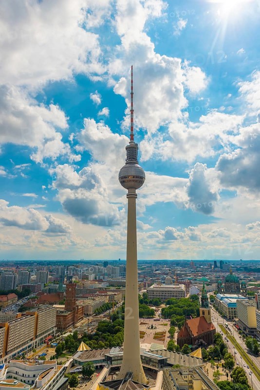 View of TV Tower from Park Inn Hotel