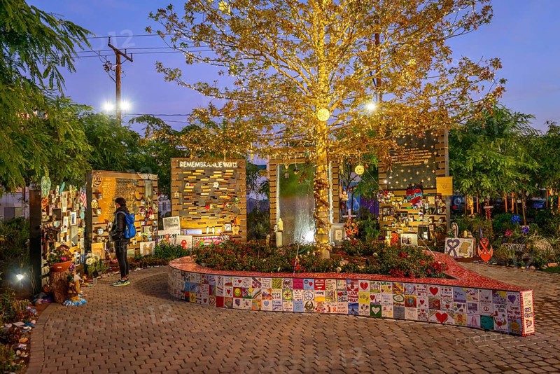 Community Healing Garden to commemorate the victims of the attack