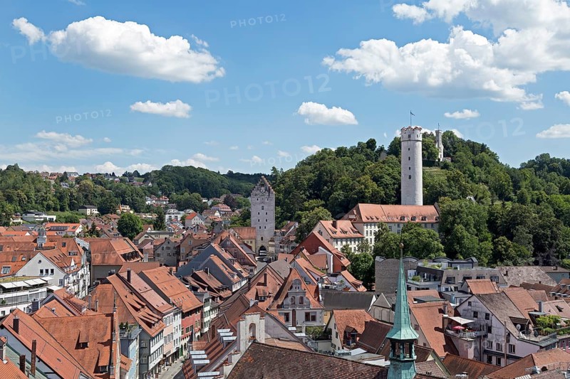 View from Blaserturm to Obertor