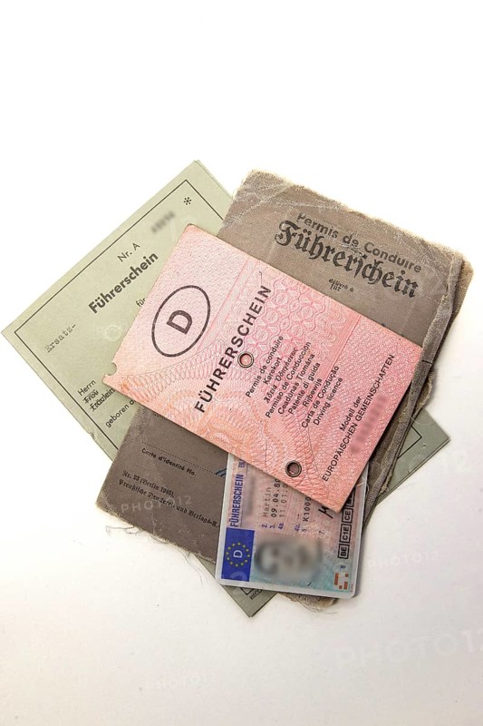 Old and new driver's license