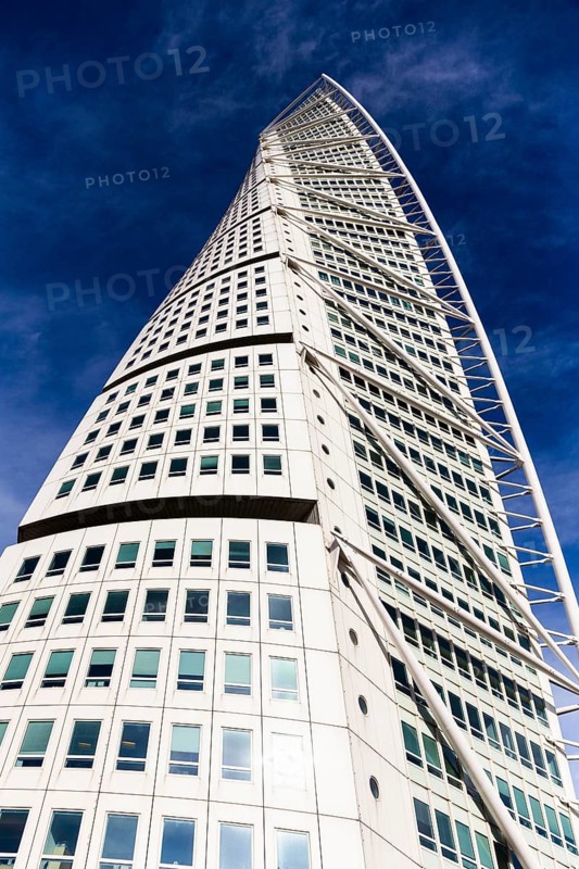 Modern high-rise building