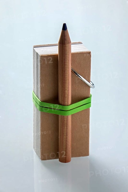 Notepad with pen