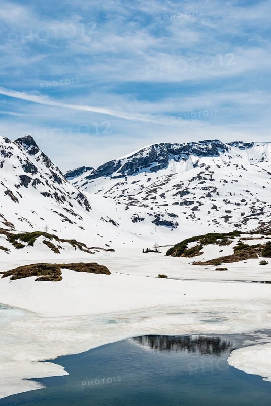 Low Giglachsee half frozen