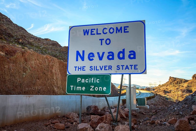 Sign Welcome to Nevada