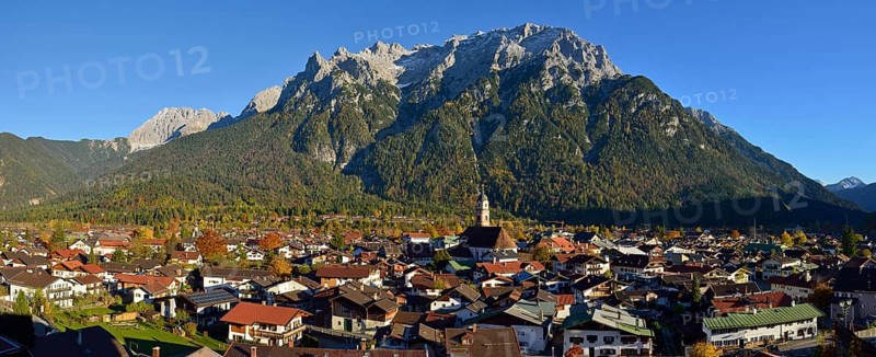 View over Mittenwald