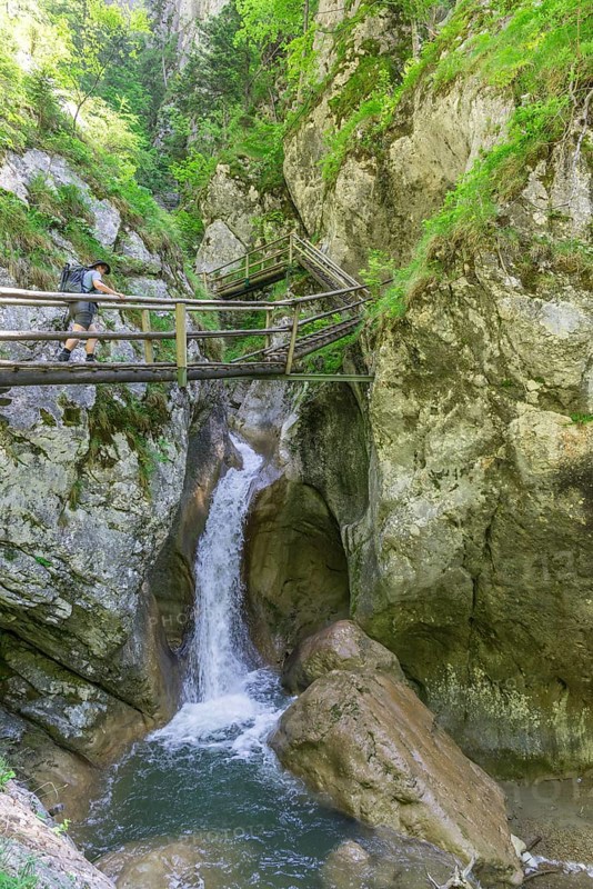 Walkway in the Barenschutzklamm
