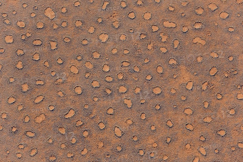 Aerial view from a hot-air balloon at the edge of the Namib Desert