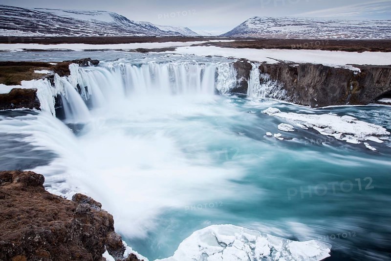 Godafoss in winter