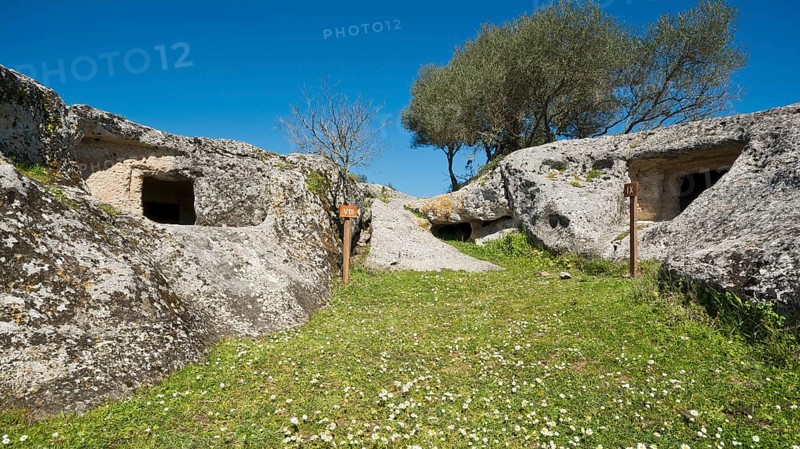 Rock cut tombs Domus de Janas