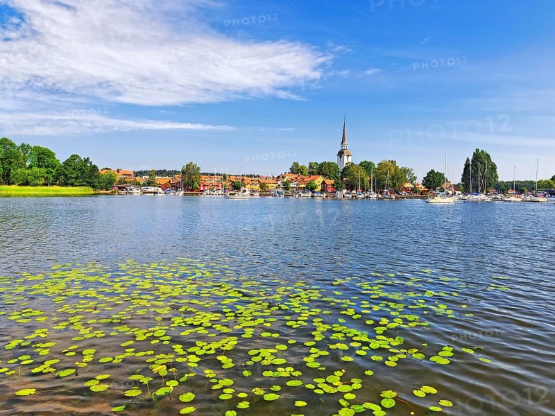 Mariefred on Lake Malaren
