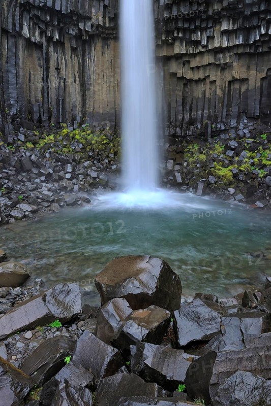 Svartifoss Waterfall