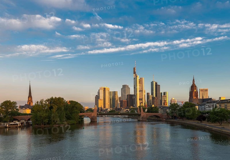 Skyline in the morning light
