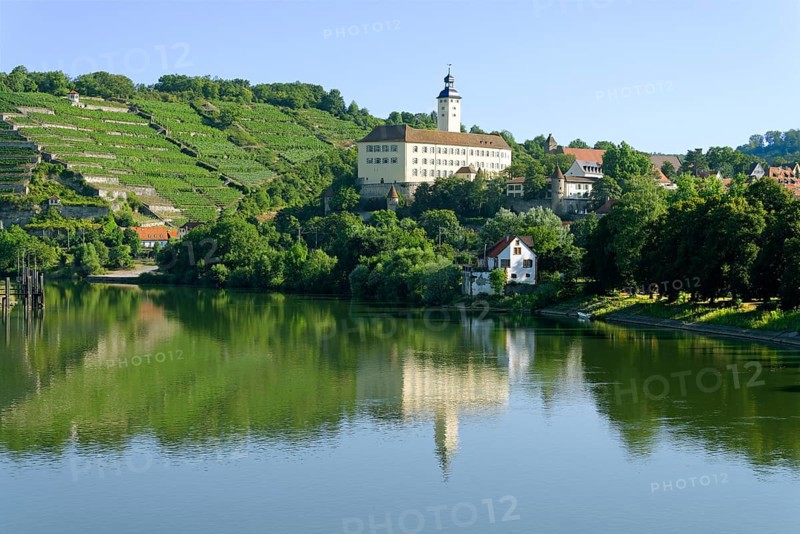 Horneck Castle on the Neckar river
