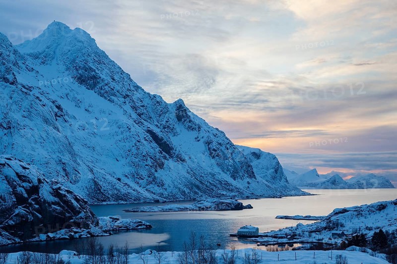 Landscape in winter