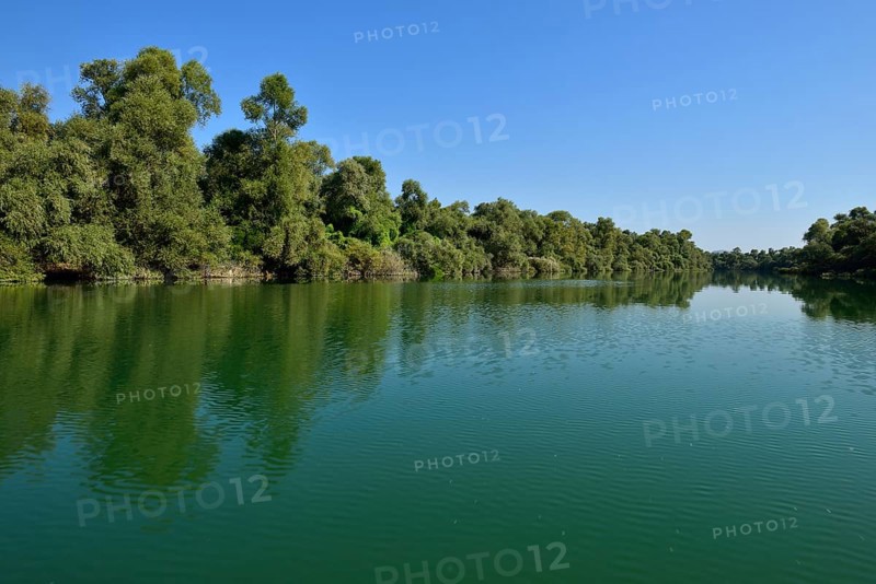 Moraca river delta at Skadar Lake National Park