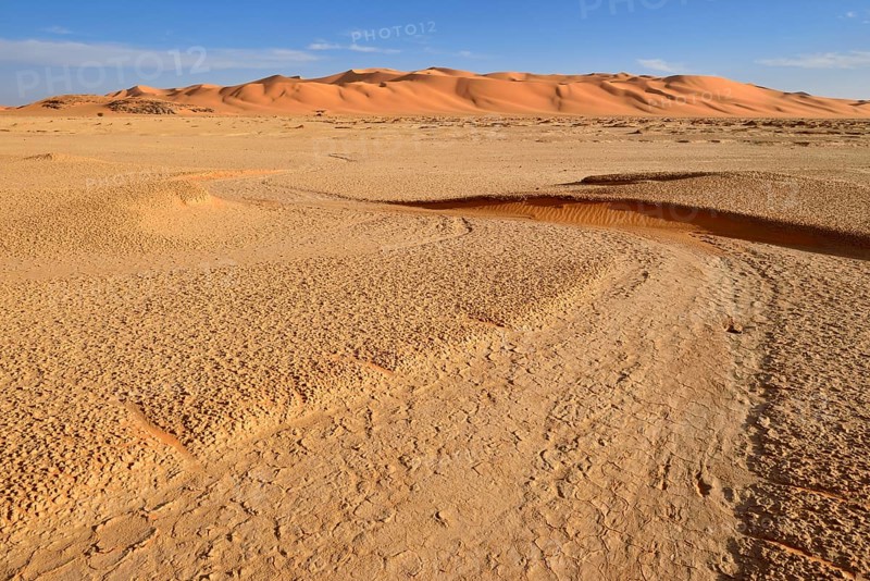 Sanddunes and claypan
