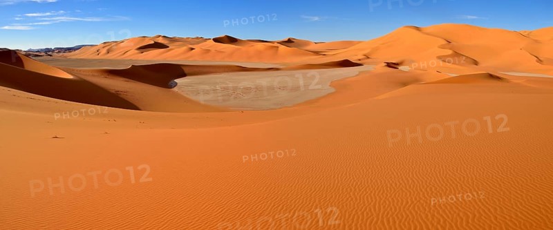 Sanddunes and clay pan
