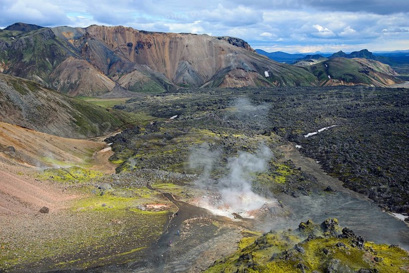 Volcanic landscape