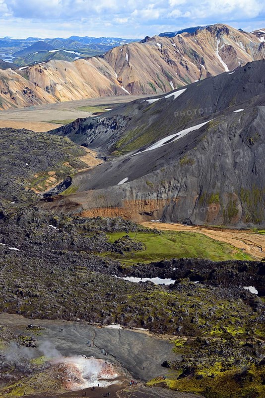 Volcanic landscape