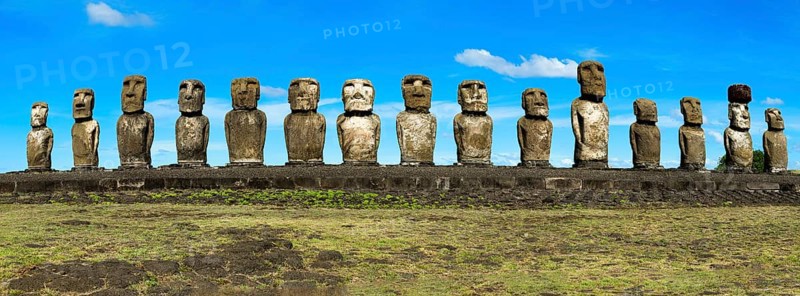 Moais at Ahu Tongariki