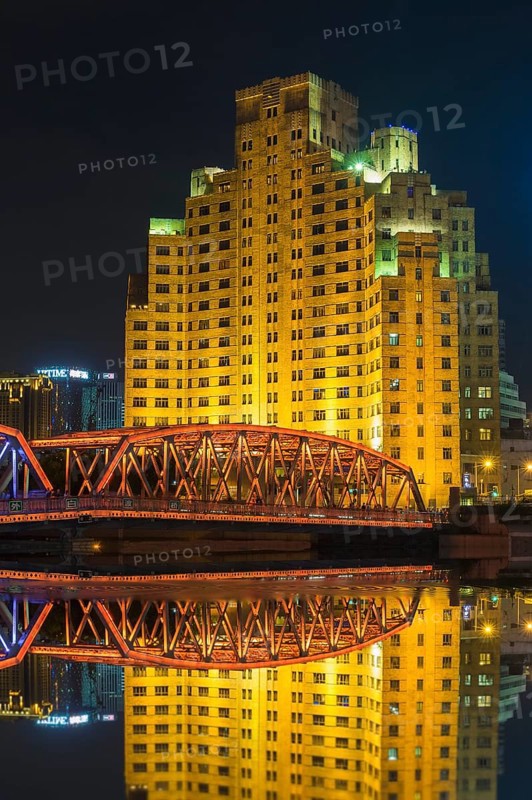 View from Waterfront The Bund at night