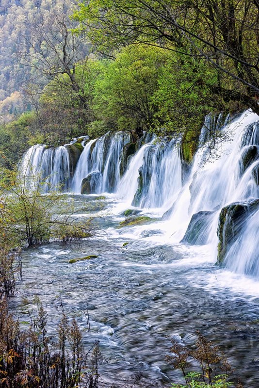 Arrow Bamboo lake waterfalls